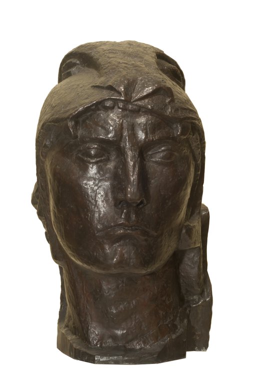 La fuerza, estudio para la cabeza de una figura alegórica del Monumento al general Alvear