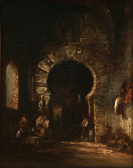 Puerta arabe (Fantasía sobre la Puerta de del Sol en Toledo)