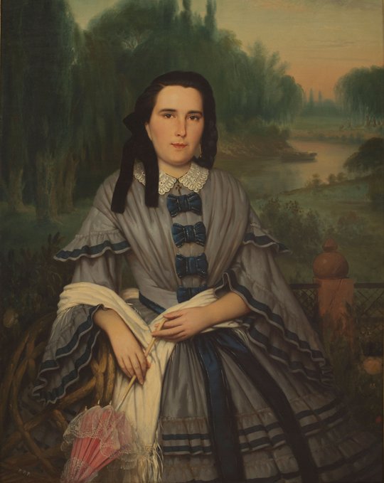 Retrato de la Señora Elvira Lavalleja de Calzadilla