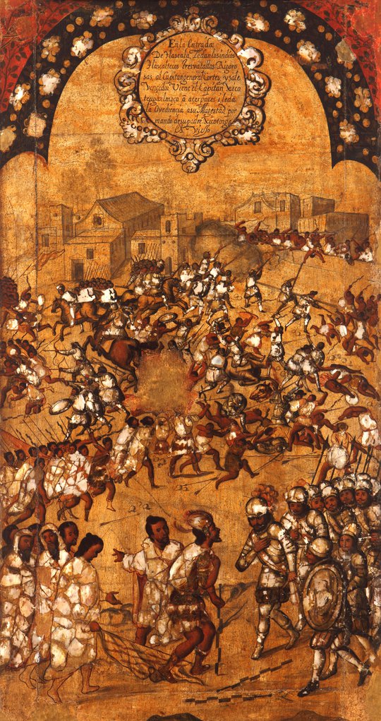 The Conquest of Mexico. N° 5 (La Conquista de México. Tabla V)