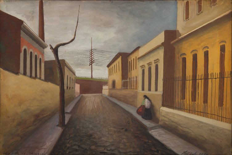 Una calle de Barracas