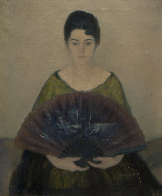 La dama del abanico La dama del abanico
