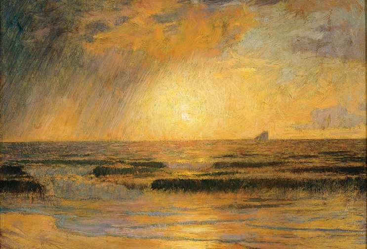Puesta de sol en el mar Puesta de sol en el mar