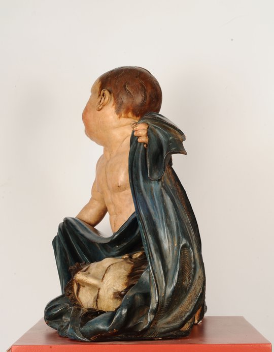 Un ángel con la cabeza de San Juan Bautista (An angel with the head of Saint John the Baptist)