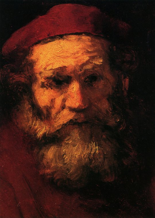 Cabeza de viejo (Estudio para San Mateo)