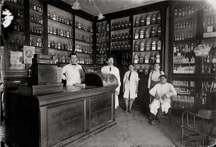 Farmacia de Augusto Scavarda, Esperanza, Santa Fé