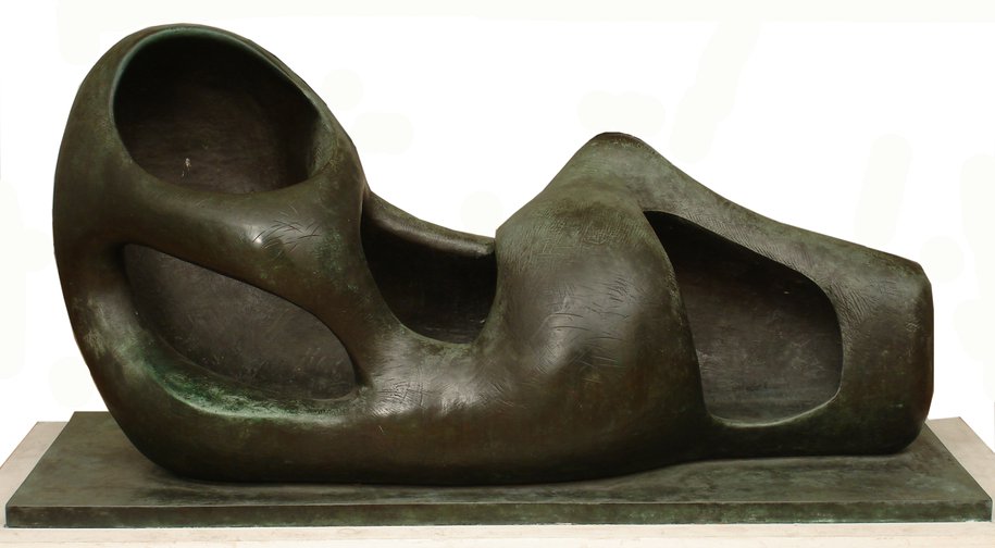 Reclining figure, external forms (Figura reclinada, formas externas)