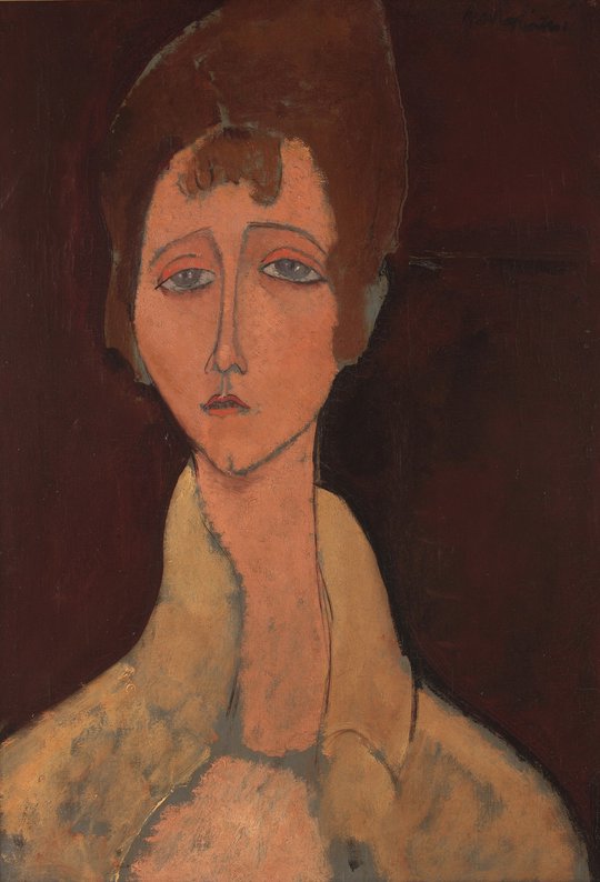 Femme au corsage blanc (Titulo anterior: Retrato de mujer joven)