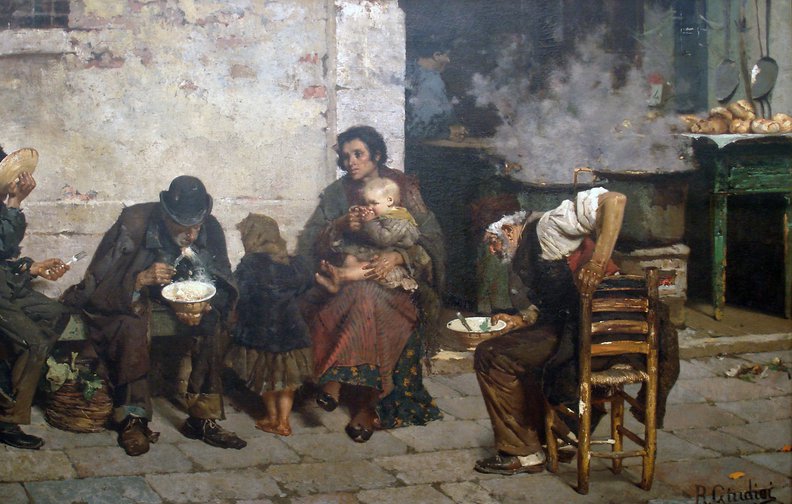 La sopa de los pobres (Venecia) La sopa de los pobres (Venecia)