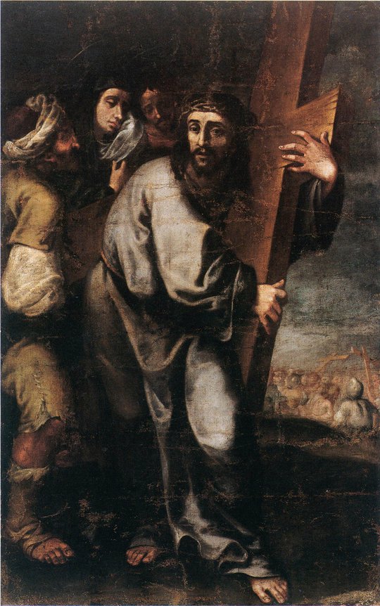 Jesús llevando la cruz