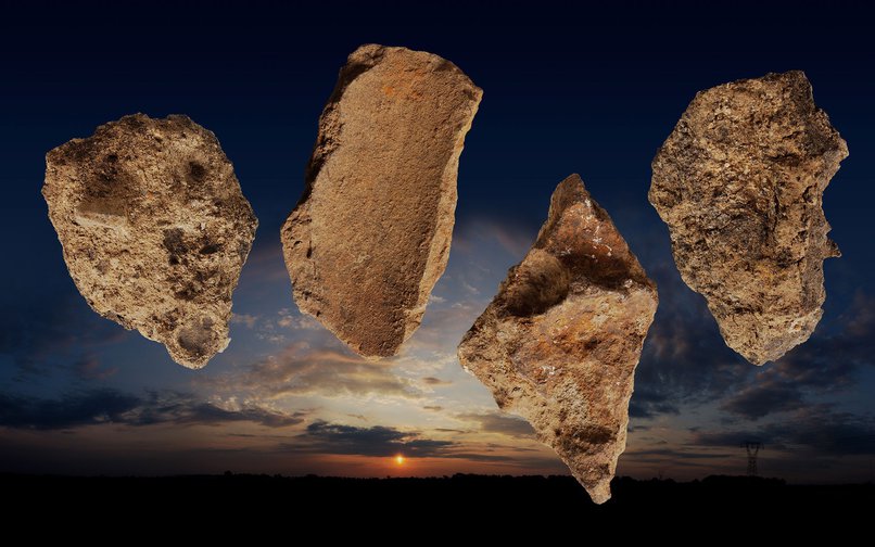 Cielito Argentino cayó piedra sin llover II