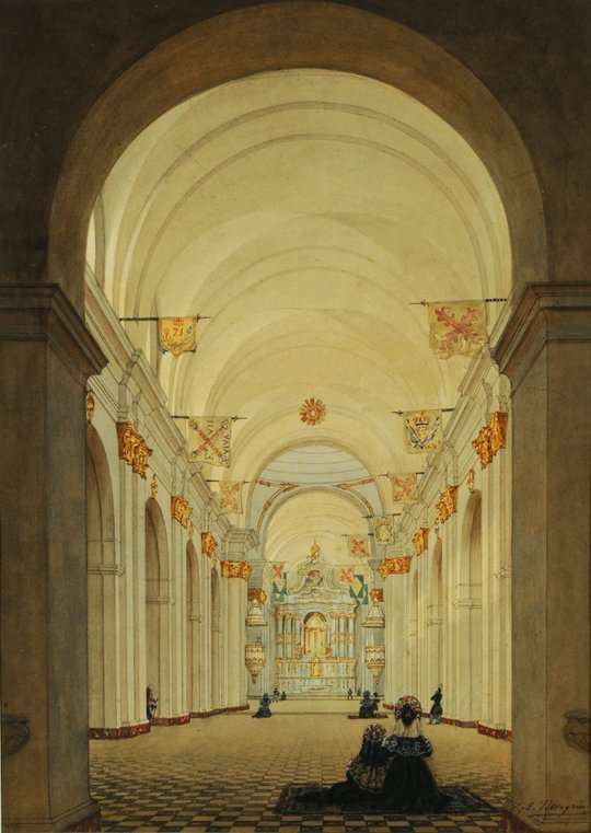 Interior de la Catedral de Buenos Aires