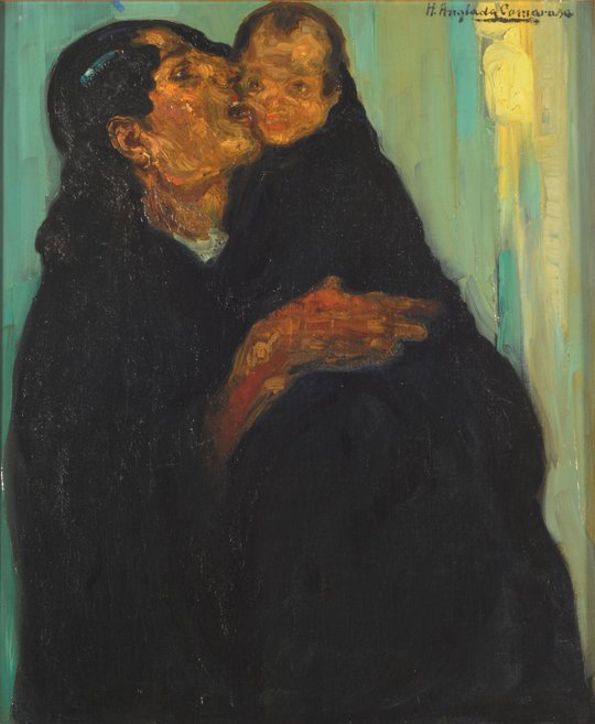 Gitana con niño Gitana con niño