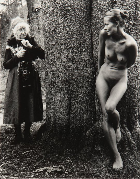 Imogen Cunningham y Twinka en Yösemite