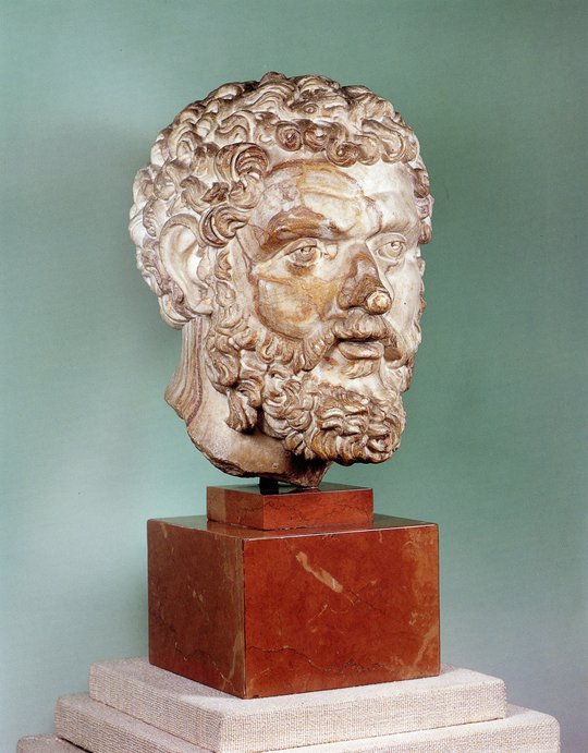 head of Septimius Severus