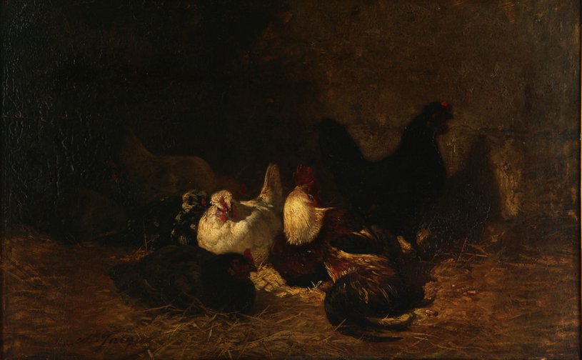 Le poulailler (El gallinero)