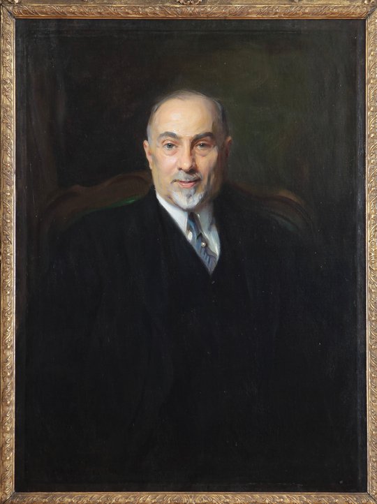 Retrato de Don Alfredo Hirsch Retrato de Don Alfredo Hirsch