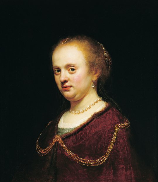 Retrato de mujer joven (Portrait of a young woman)