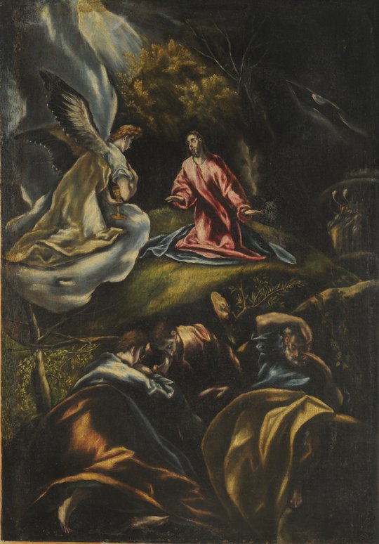 Jesús no Horto das Oliveiras (Jesús en el Huerto de los Olivos)