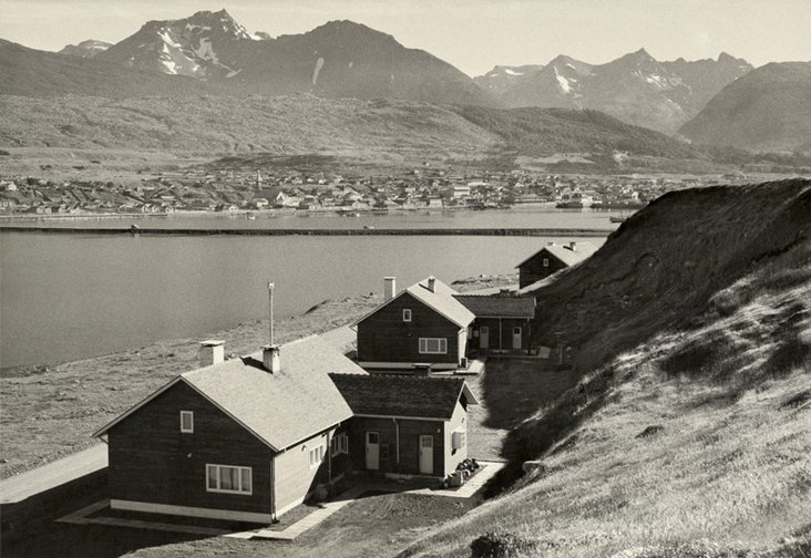 Vista aérea desde Ushuaia