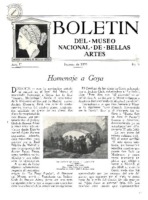 Boletín del Museo Nacional de Bellas Artes N 5